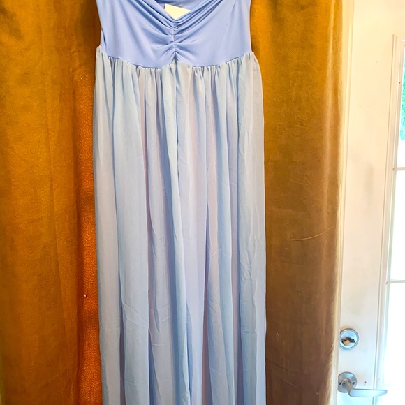 Sheer maternity gown - Picture 4 of 7